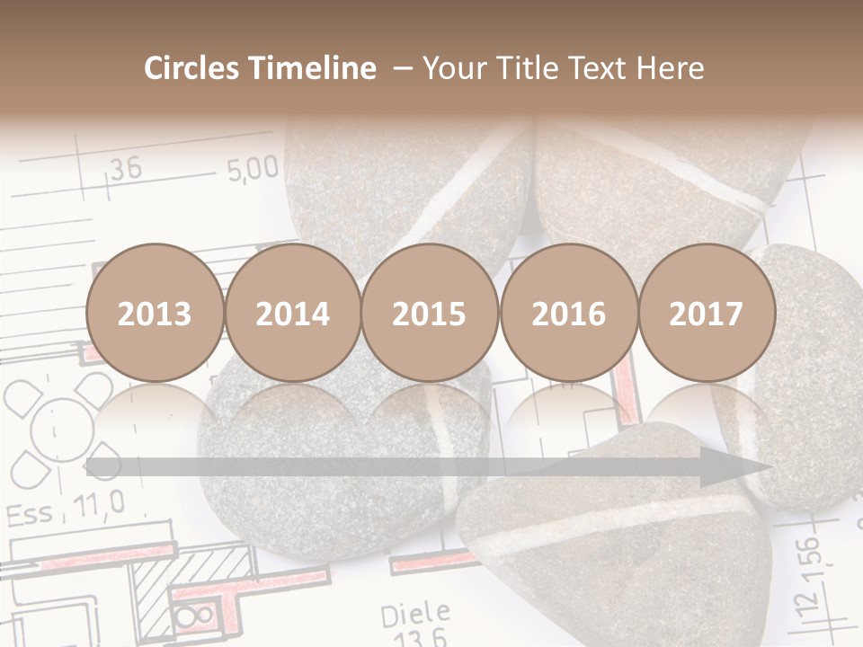 Announcement House Building Renovation PowerPoint Template