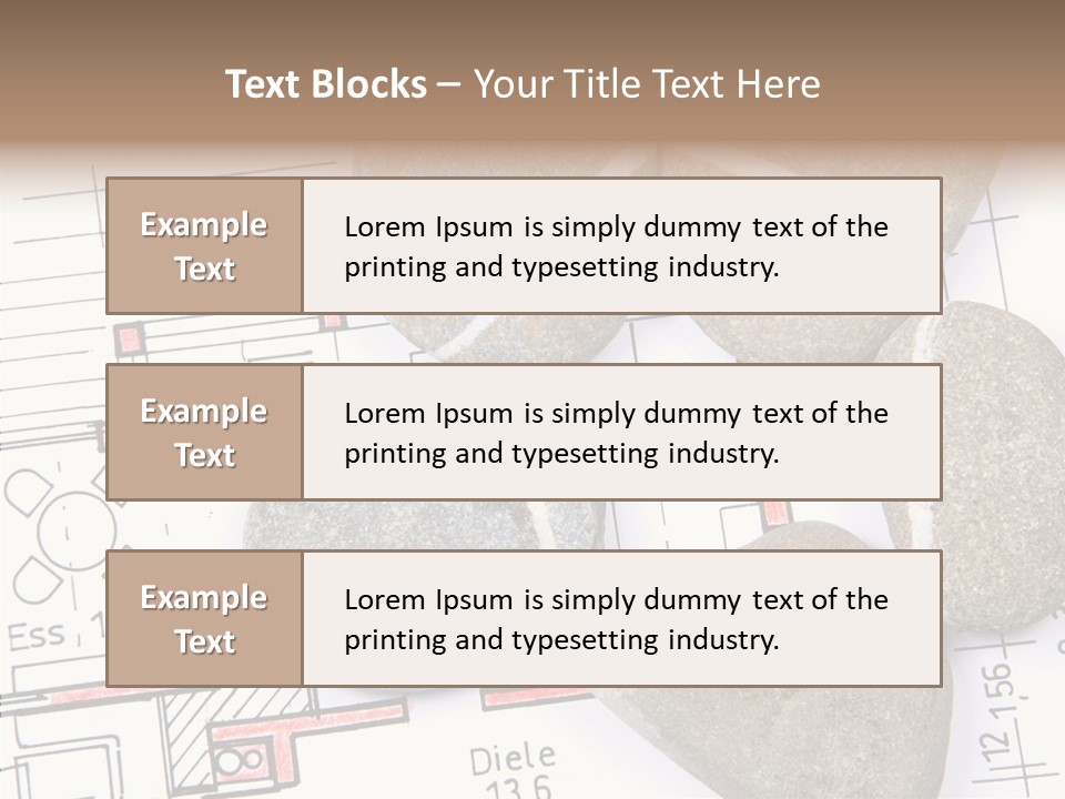 Announcement House Building Renovation PowerPoint Template