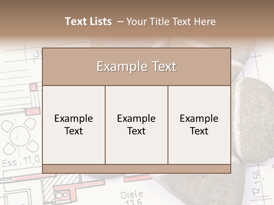Announcement House Building Renovation PowerPoint Template