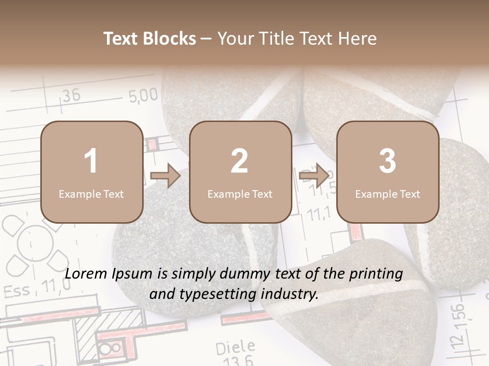 Announcement House Building Renovation PowerPoint Template