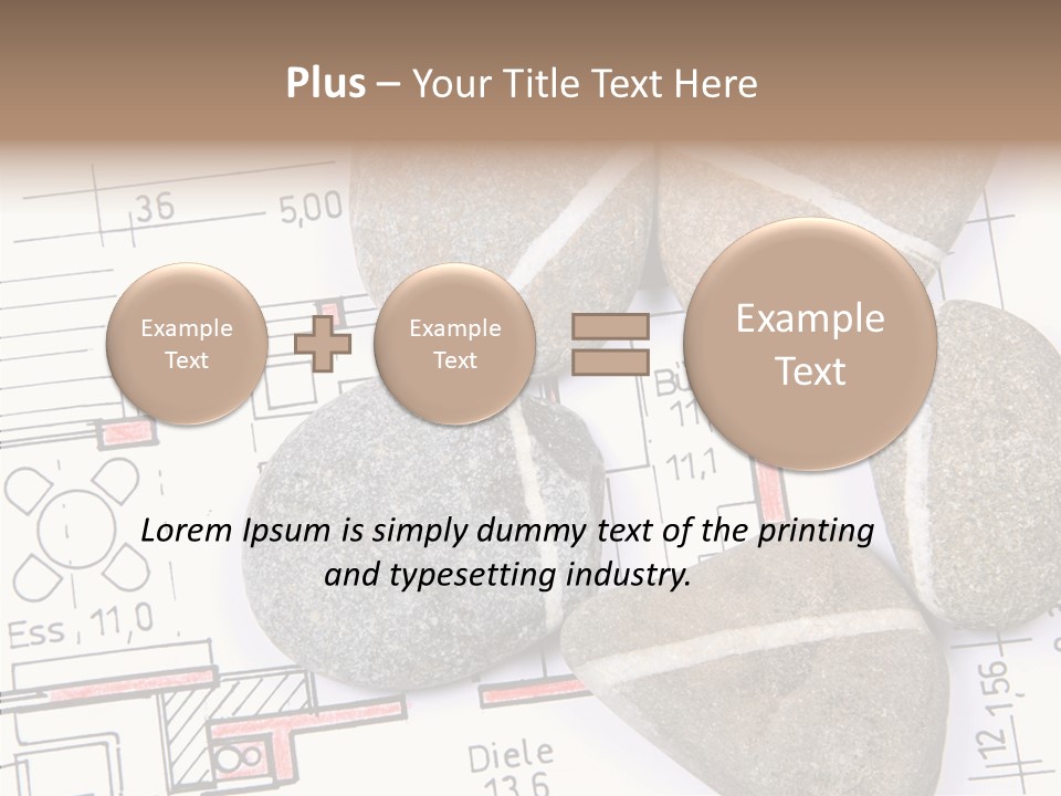 Announcement House Building Renovation PowerPoint Template