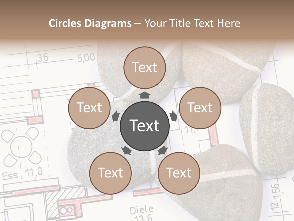 Announcement House Building Renovation PowerPoint Template