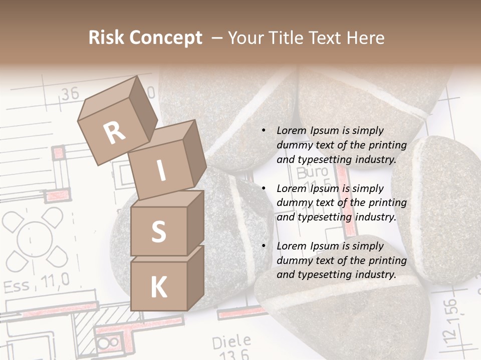 Announcement House Building Renovation PowerPoint Template