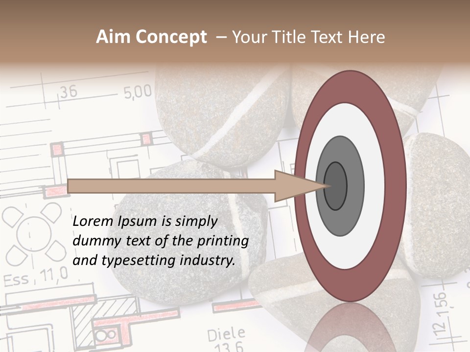 Announcement House Building Renovation PowerPoint Template