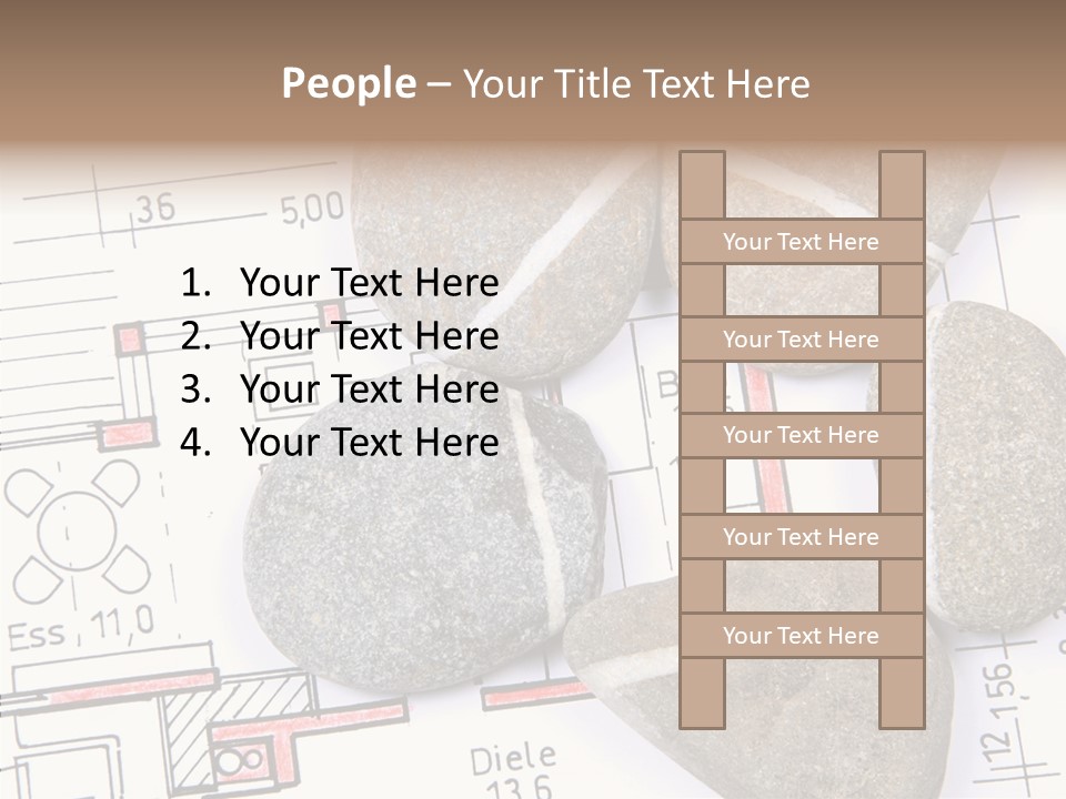 Announcement House Building Renovation PowerPoint Template