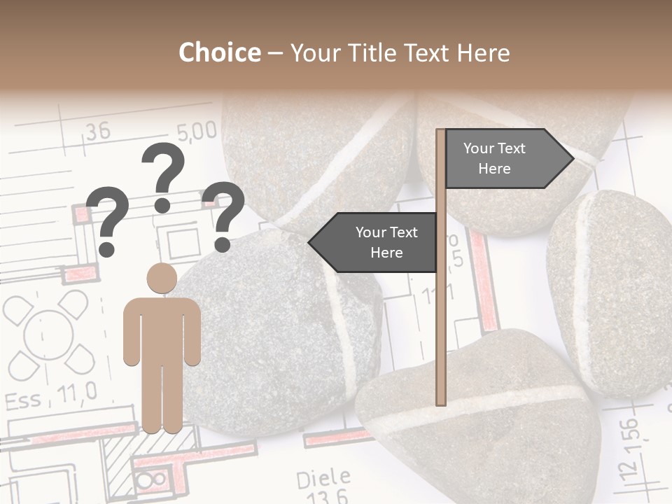 Announcement House Building Renovation PowerPoint Template