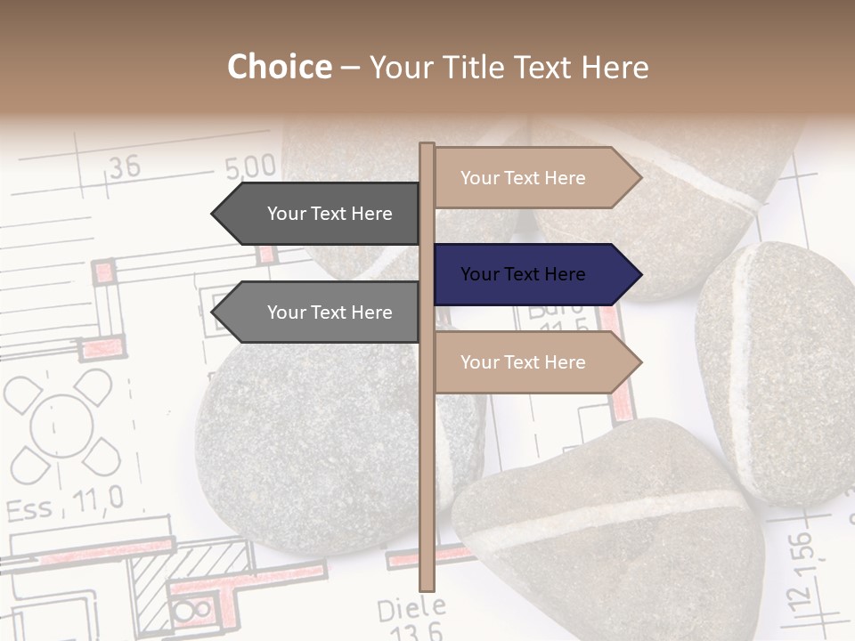 Announcement House Building Renovation PowerPoint Template