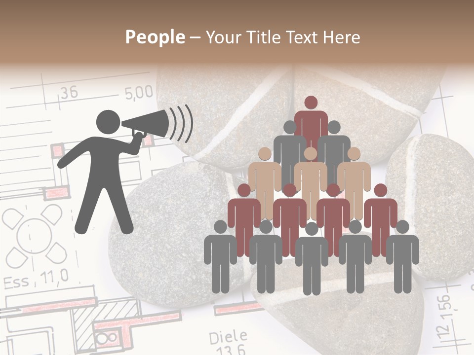 Announcement House Building Renovation PowerPoint Template