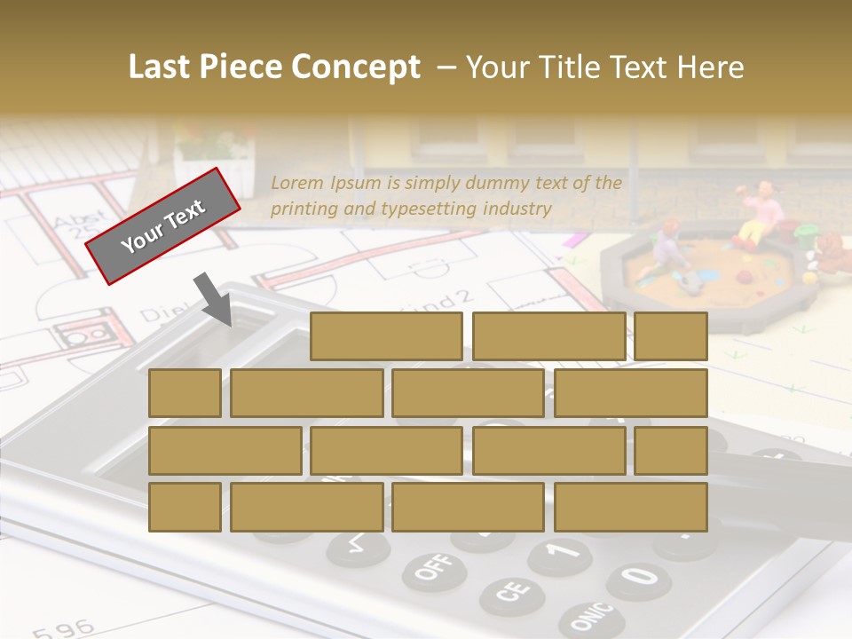 Archive Engineer Map PowerPoint Template