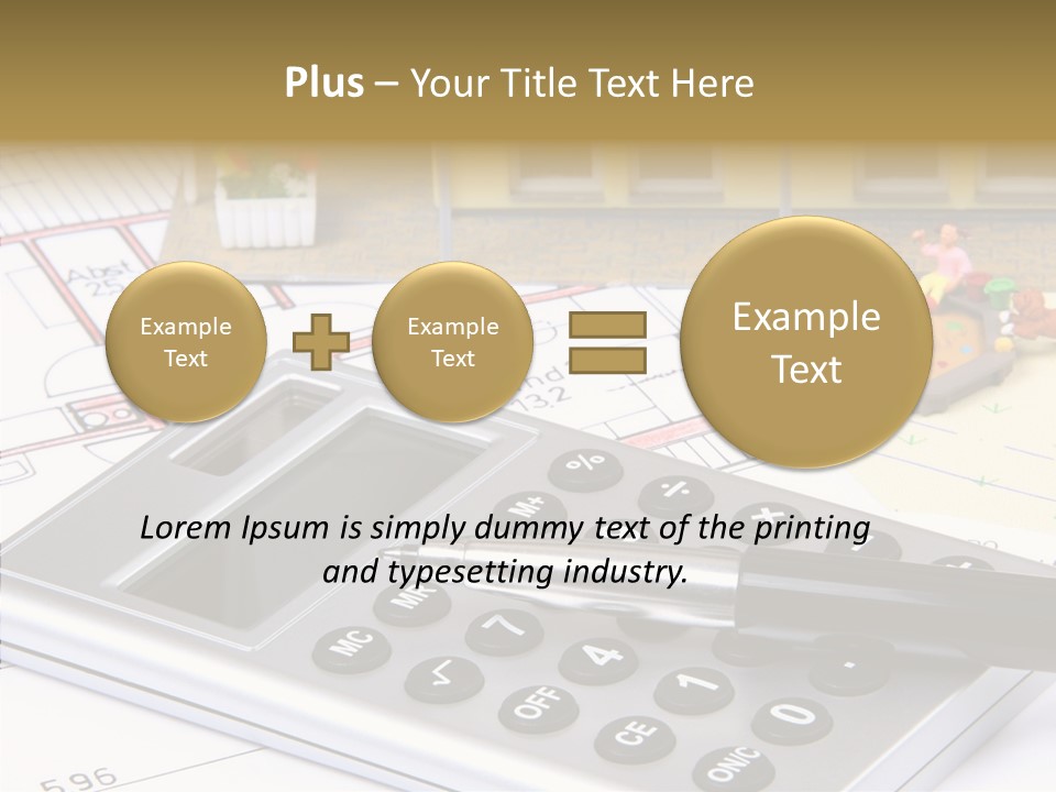 Archive Engineer Map PowerPoint Template
