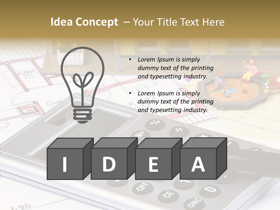 Archive Engineer Map PowerPoint Template