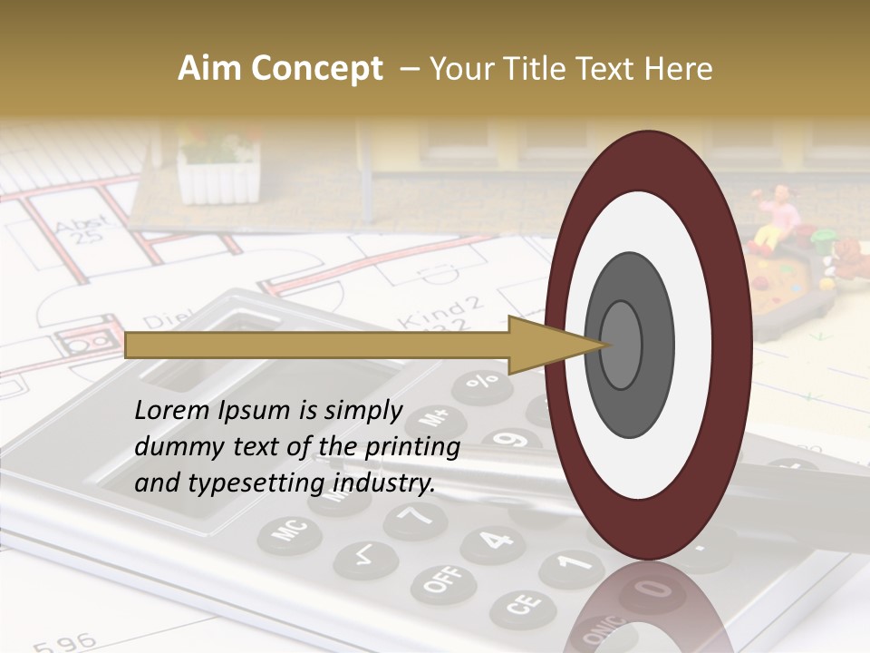 Archive Engineer Map PowerPoint Template