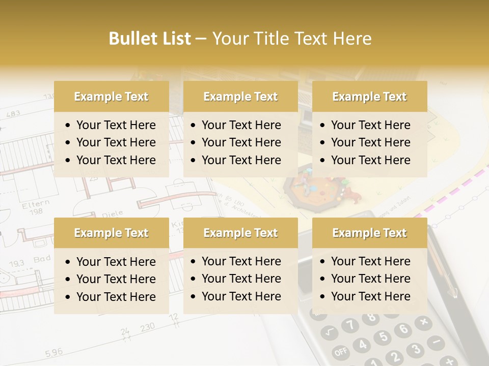 Solar Design Label PowerPoint Template