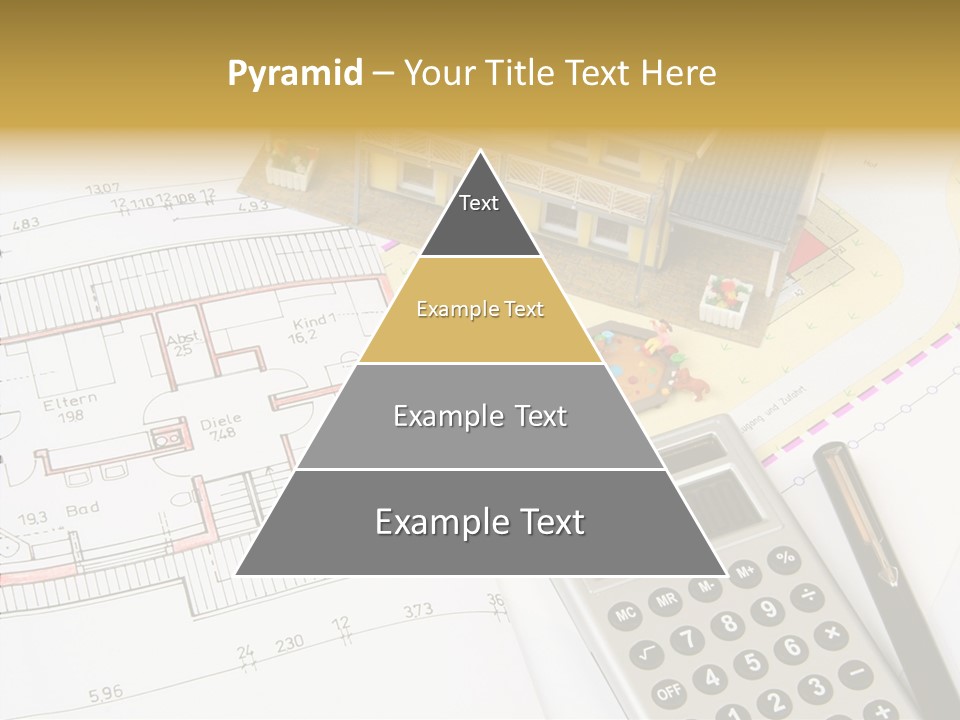 Solar Design Label PowerPoint Template
