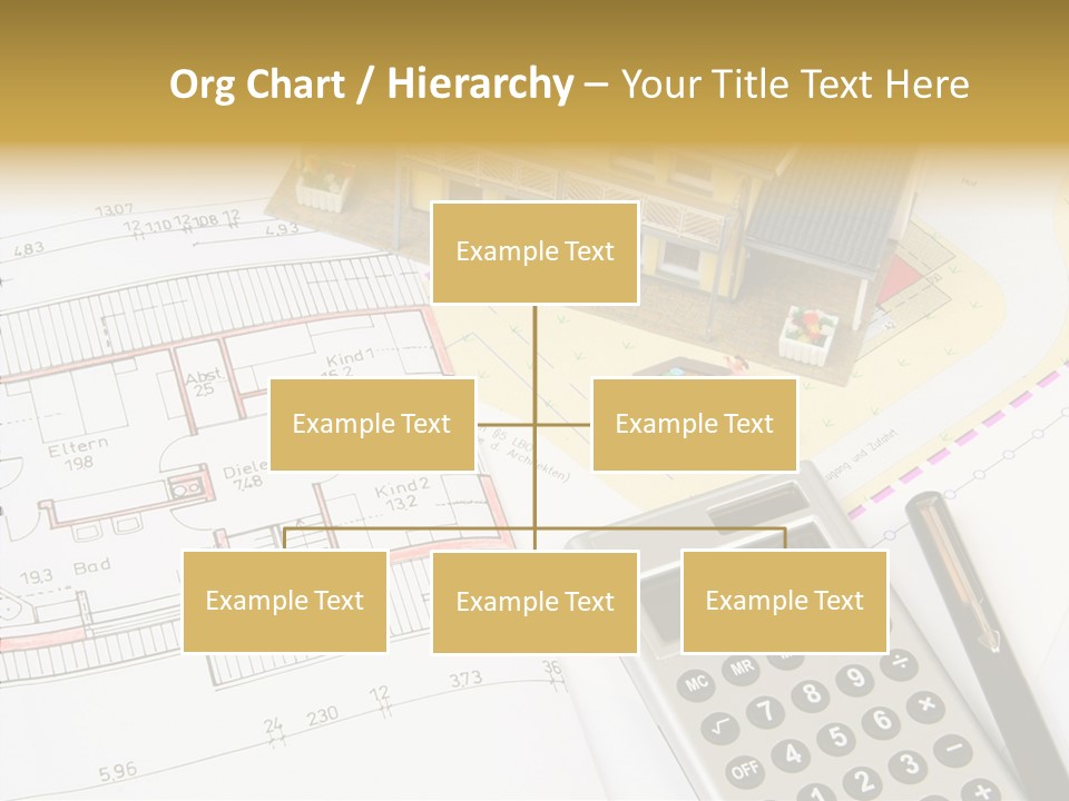 Solar Design Label PowerPoint Template