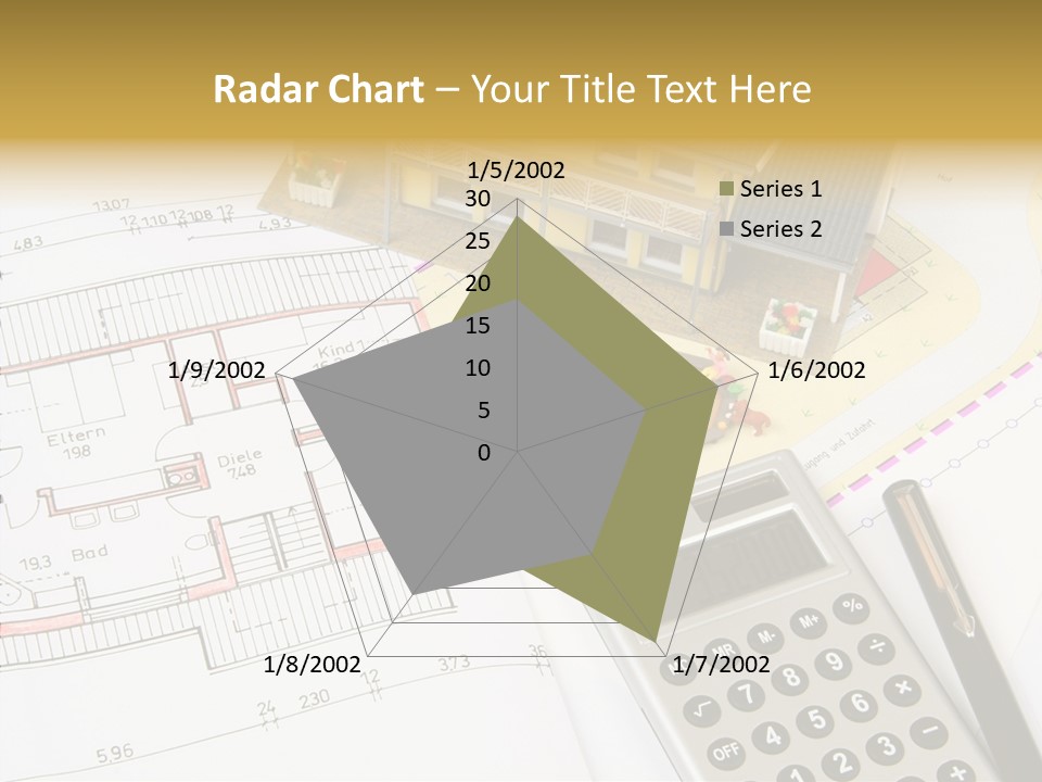 Solar Design Label PowerPoint Template