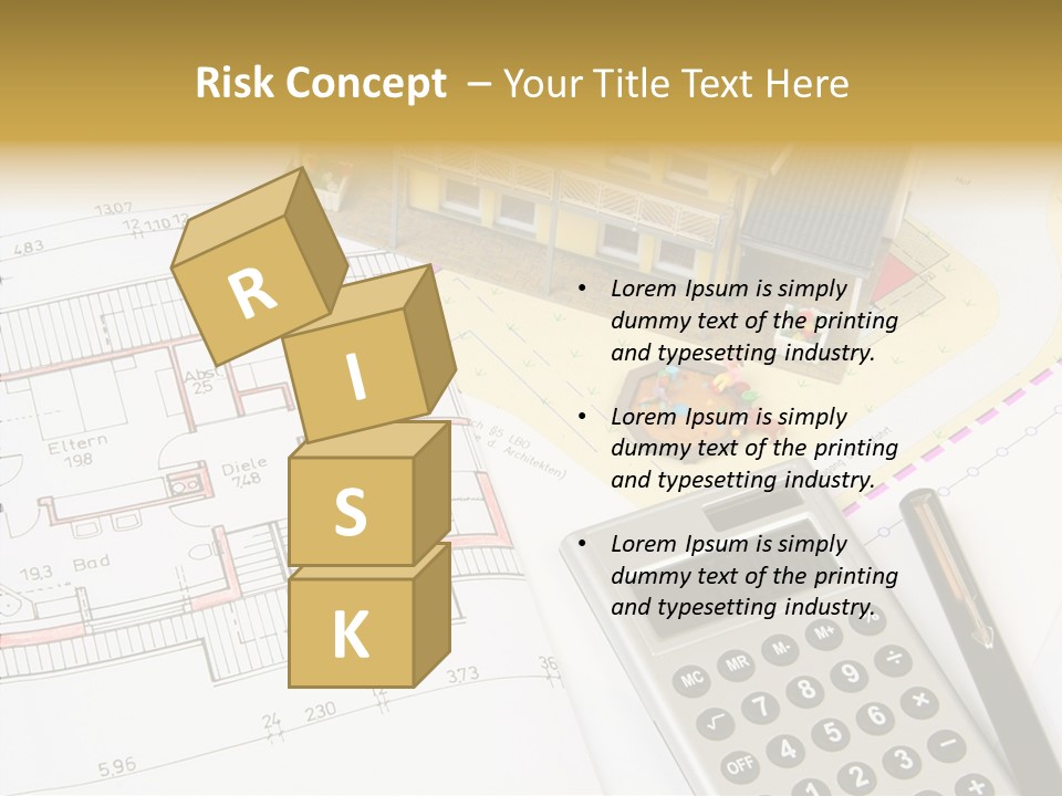 Solar Design Label PowerPoint Template