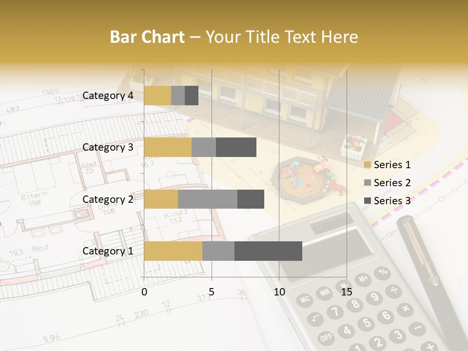 Solar Design Label PowerPoint Template
