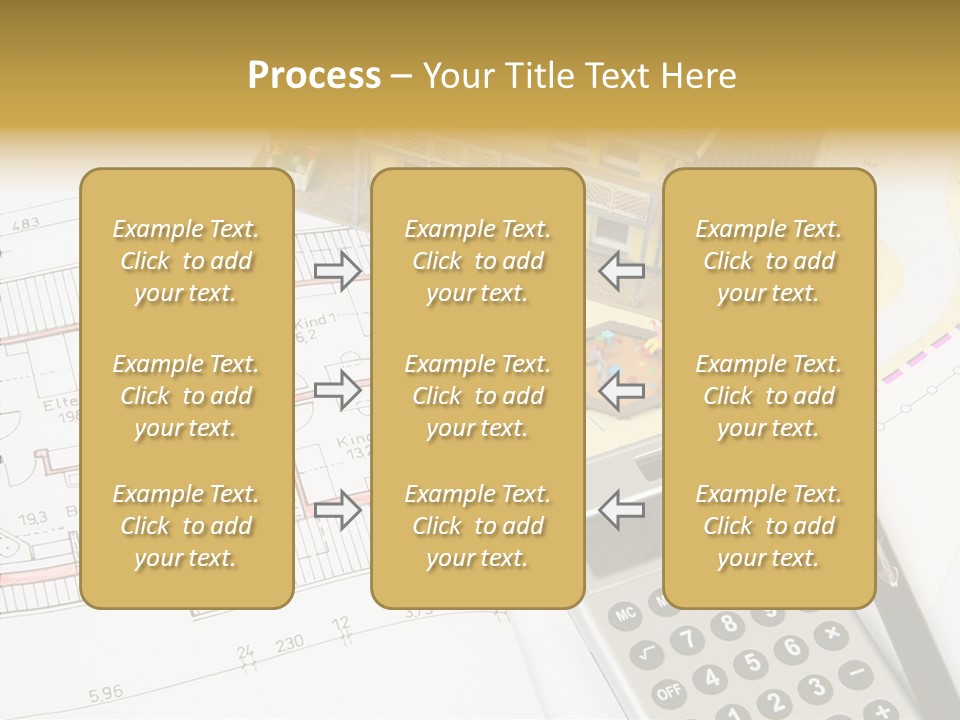 Solar Design Label PowerPoint Template