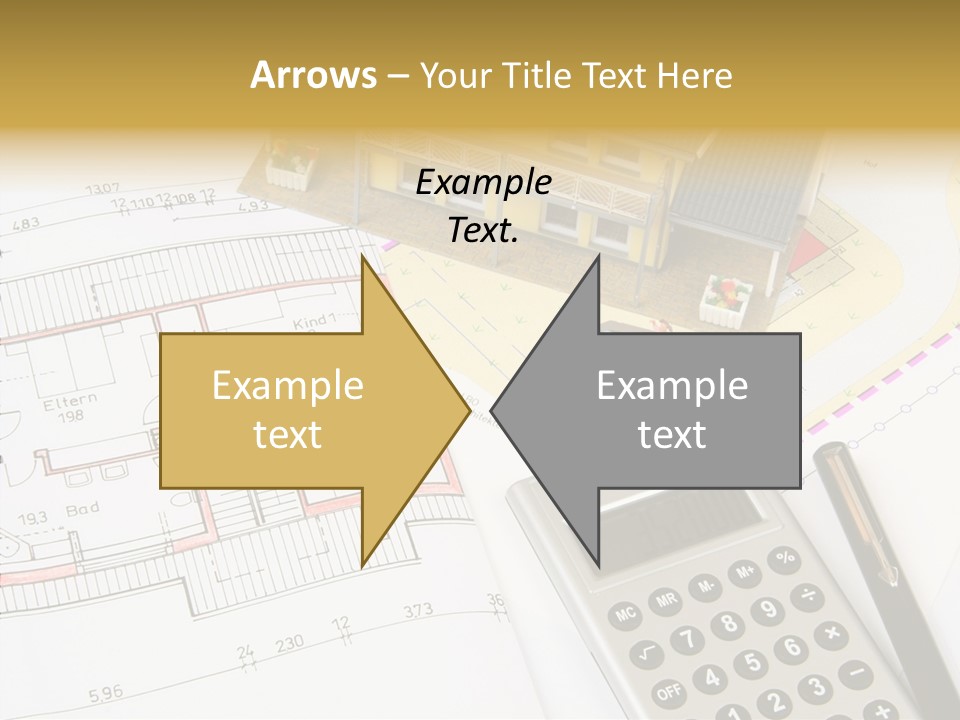 Solar Design Label PowerPoint Template