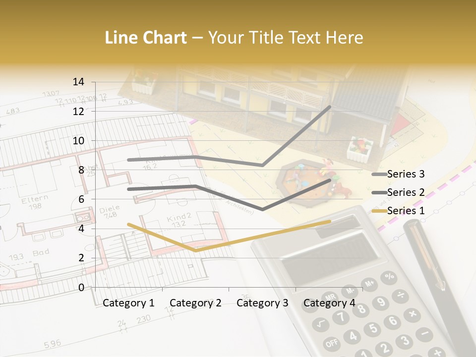 Solar Design Label PowerPoint Template
