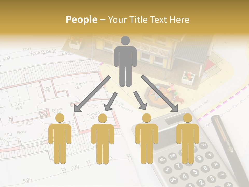 Solar Design Label PowerPoint Template