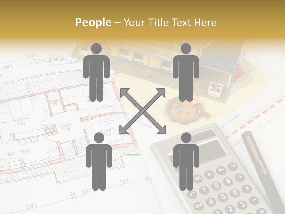 Solar Design Label PowerPoint Template