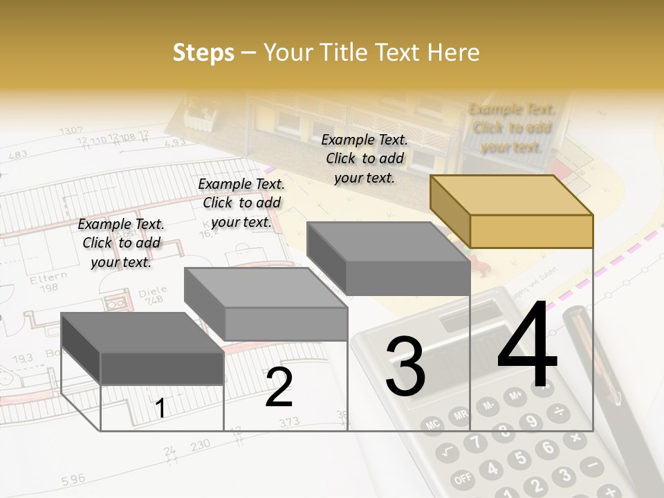 Solar Design Label PowerPoint Template