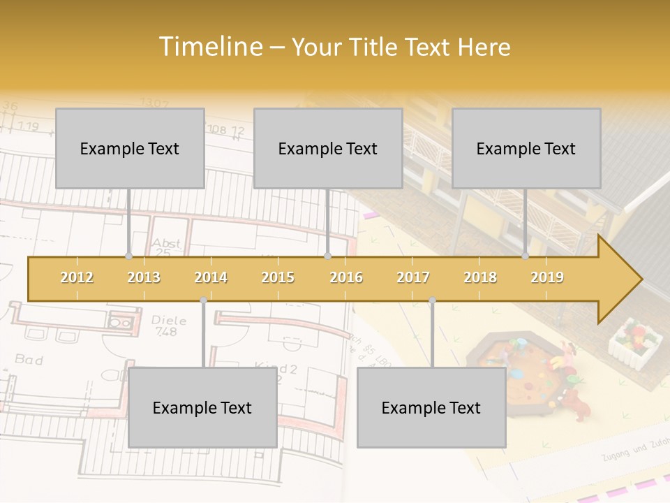 Alternative Energy Architecture Model Blueprint PowerPoint Template