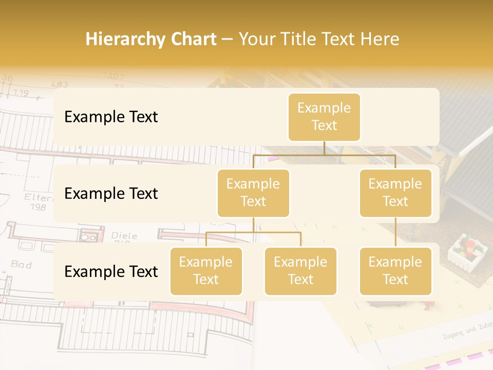Alternative Energy Architecture Model Blueprint PowerPoint Template