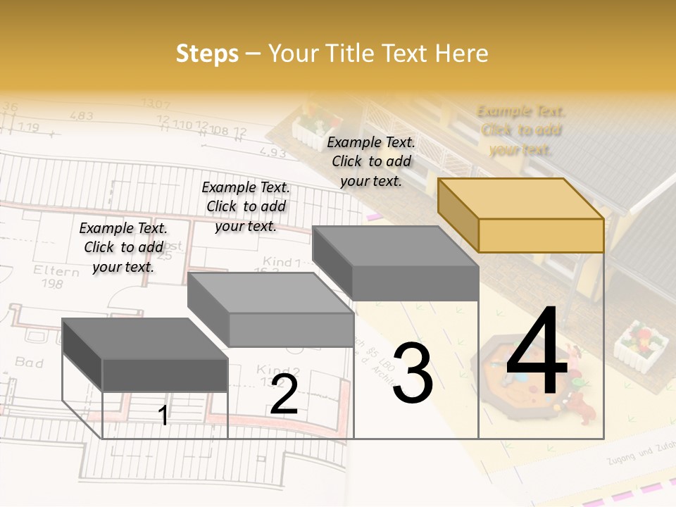 Alternative Energy Architecture Model Blueprint PowerPoint Template