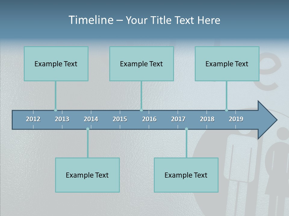 Reflection Symbol Metal PowerPoint Template