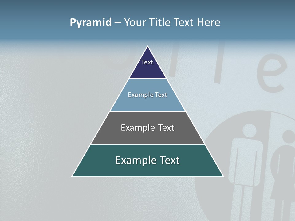 Reflection Symbol Metal PowerPoint Template