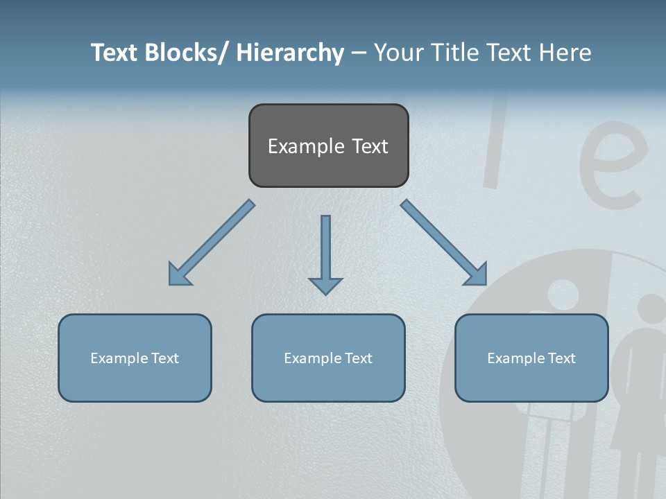 Reflection Symbol Metal PowerPoint Template