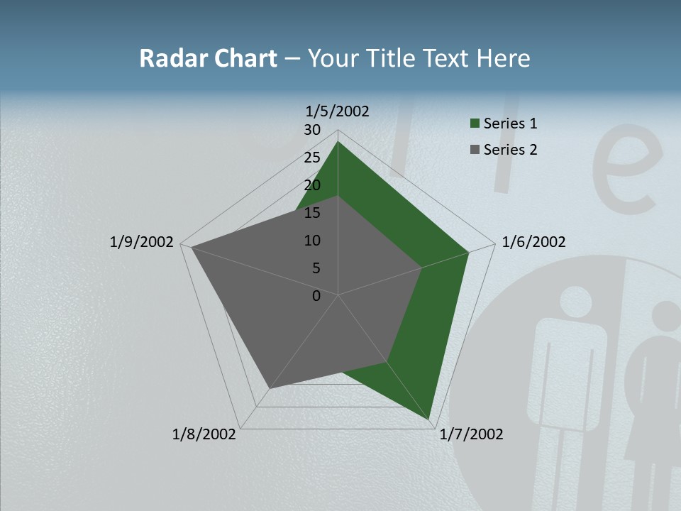 Reflection Symbol Metal PowerPoint Template