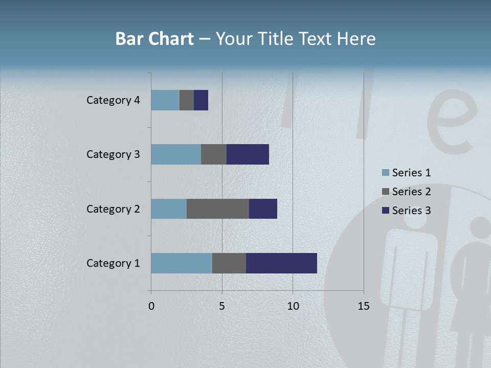 Reflection Symbol Metal PowerPoint Template