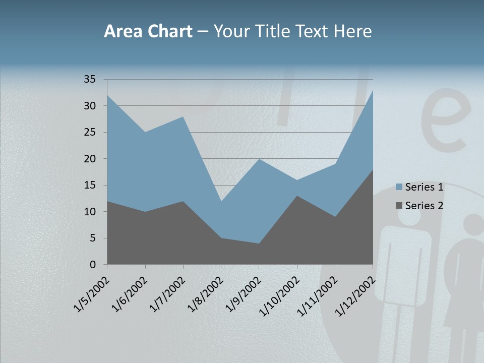 Reflection Symbol Metal PowerPoint Template