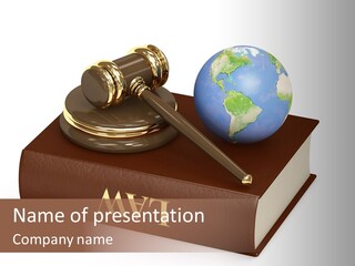 Judgement Global Estate PowerPoint Template