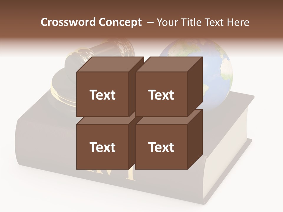 Judgement Global Estate PowerPoint Template