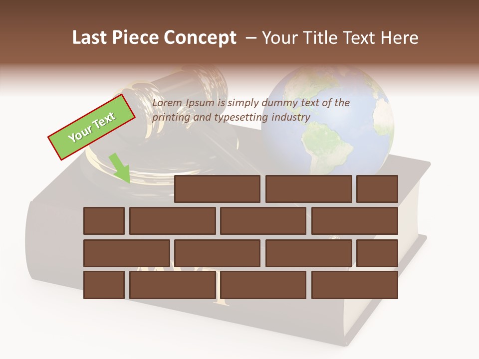 Judgement Global Estate PowerPoint Template