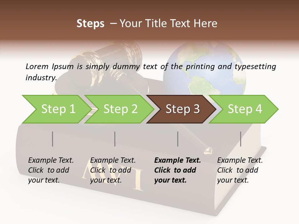 Judgement Global Estate PowerPoint Template