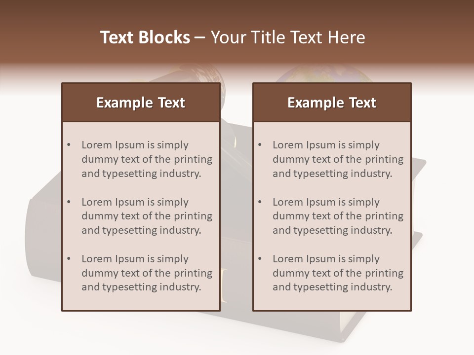 Judgement Global Estate PowerPoint Template