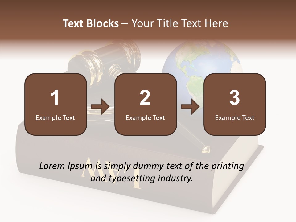 Judgement Global Estate PowerPoint Template