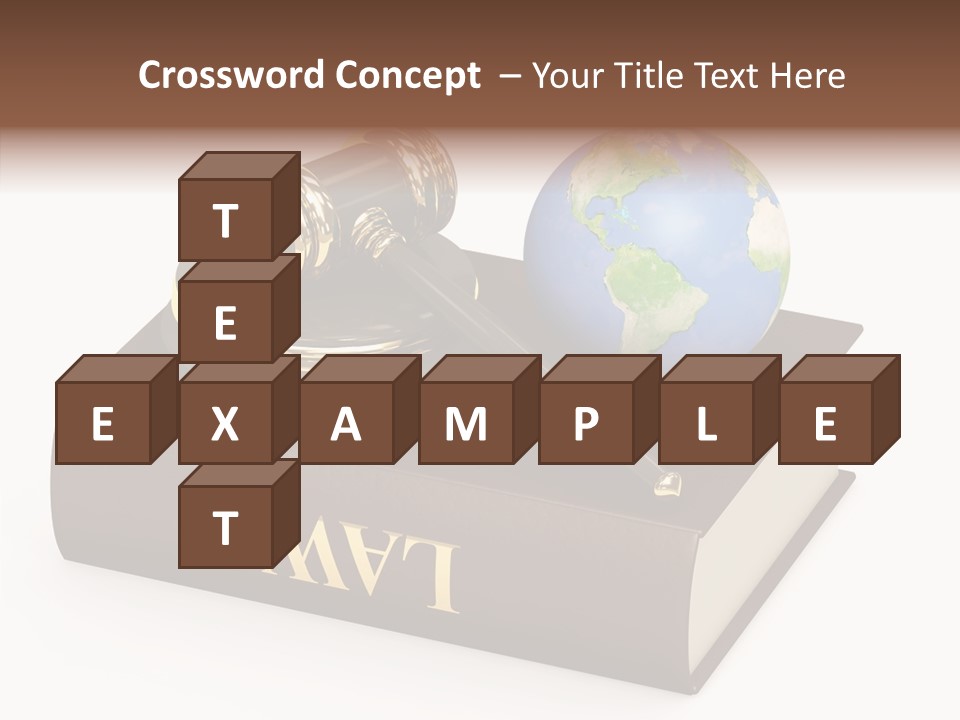 Judgement Global Estate PowerPoint Template
