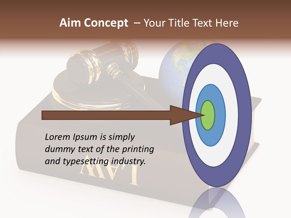 Judgement Global Estate PowerPoint Template