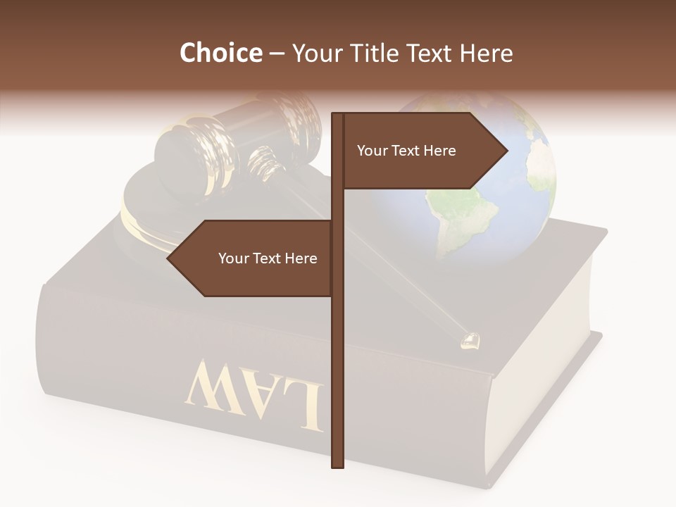 Judgement Global Estate PowerPoint Template