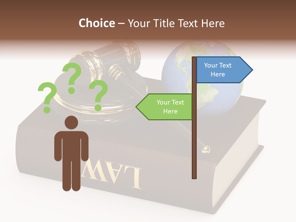 Judgement Global Estate PowerPoint Template