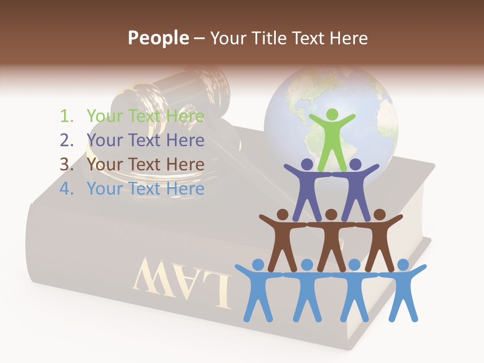 Judgement Global Estate PowerPoint Template