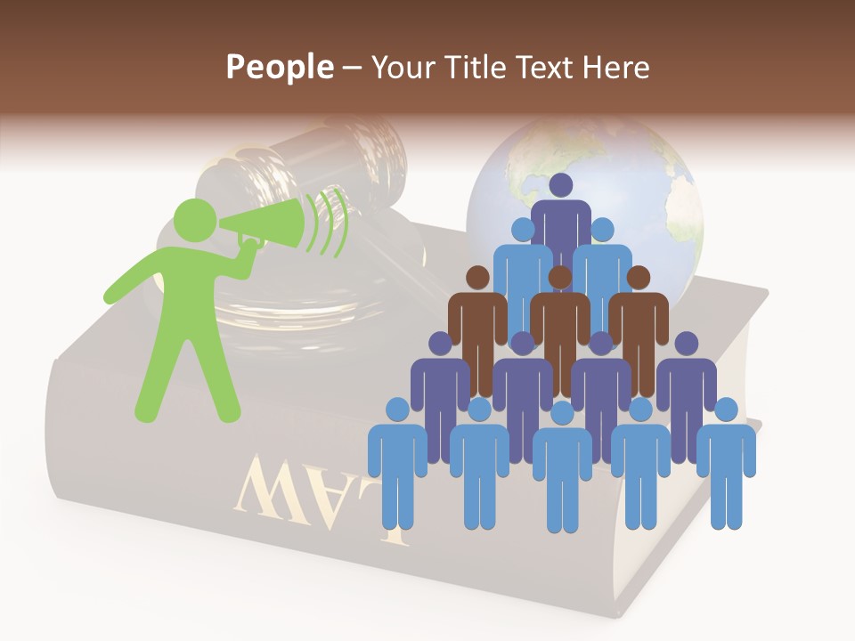 Judgement Global Estate PowerPoint Template