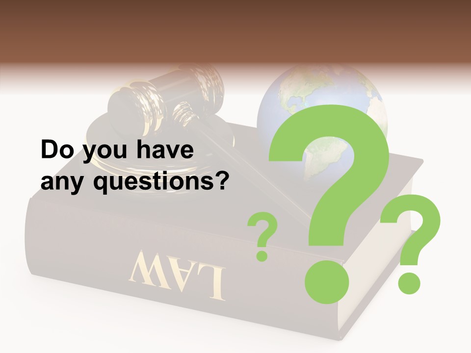 Judgement Global Estate PowerPoint Template